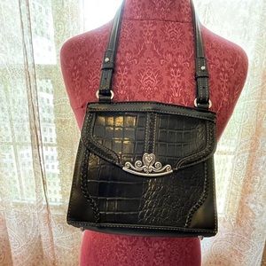 Black shoulder bag